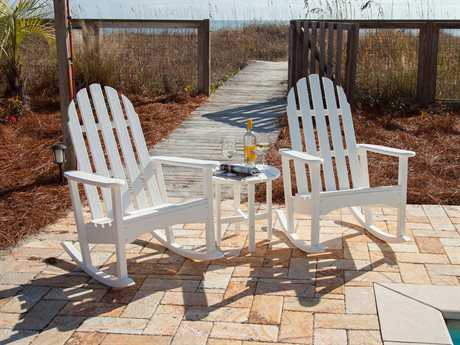 POLYWOOD® Classic Adirondack Recycled Plastic Rocker Set