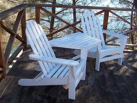 POLYWOOD® Classic Adirondack Recycled Plastic Lounge Set