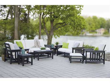 POLYWOOD® Mission Recycled Plastic Deep Seating Club Lounge Set