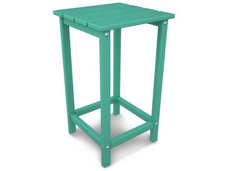 POLYWOOD® Long Island Recycled Plastic 15 Square Counter Table
