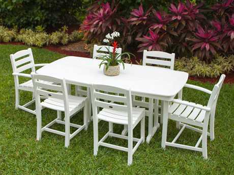 POLYWOOD® La Casa Cafe Recycled Plastic Dining Set