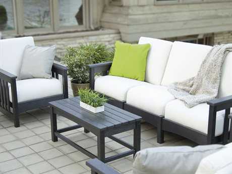 POLYWOOD® Mission Recycled Plastic Deep Seating Club Lounge Set