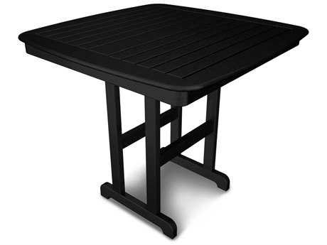 POLYWOOD® Nautical Recycled Plastic 44 Square Counter Table