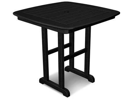 POLYWOOD® Nautical Recycled Plastic 31 Square Dining Table