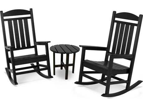 POLYWOOD® Presidential Recycled Plastic Rocker 3-Piece