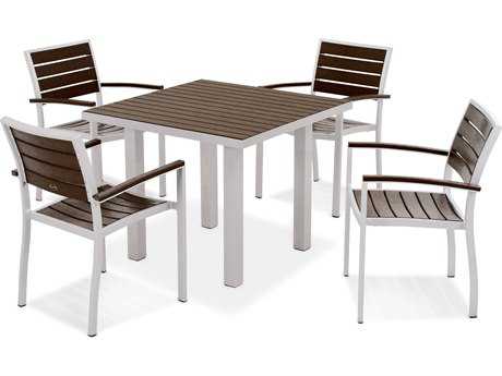 POLYWOOD® Euro Recycled Plastic Dining Set