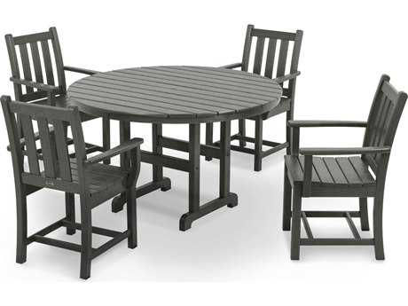 POLYWOOD® Traditional Garden Recycled Plastic Dining Set