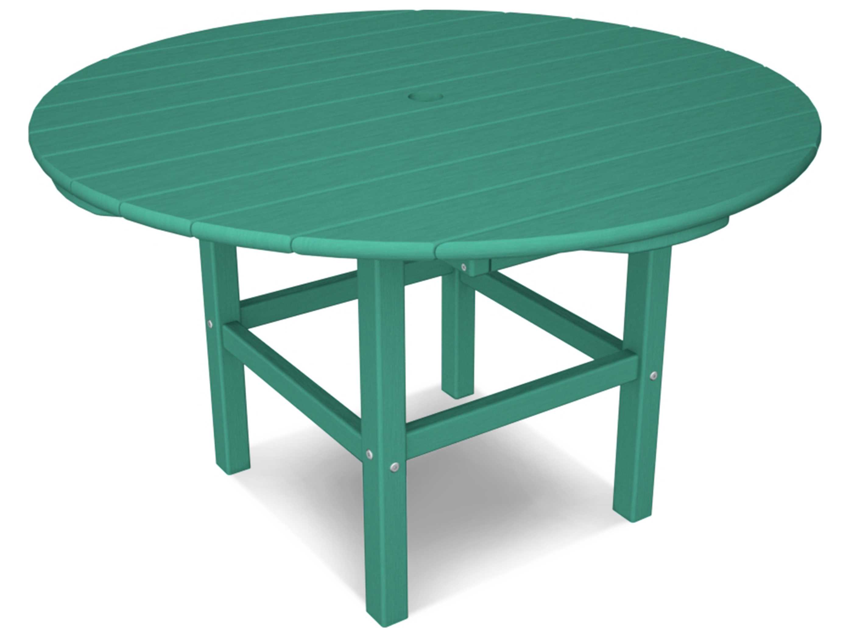 Polywood Kids Recycled Plastic 38 Round Dining Table Rkt38 Hover To Zoom
