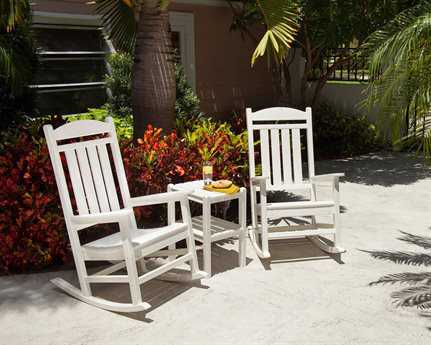POLYWOOD® Rocker Recycled Plastic Lounge Set