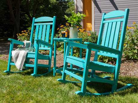 POLYWOOD® Rocker Recycled Plastic Lounge Set