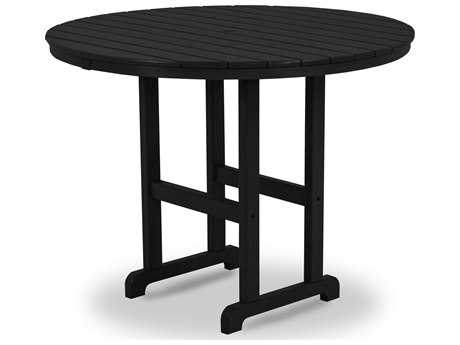 POLYWOOD® Traditional Recycled Plastic 48 Round Counter Height Table
