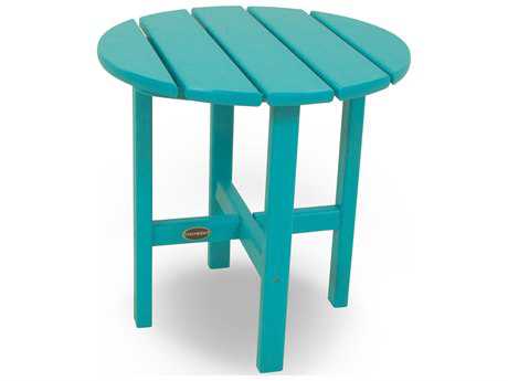 POLYWOOD® Traditional Recycled Plastic 18 Round End Table
