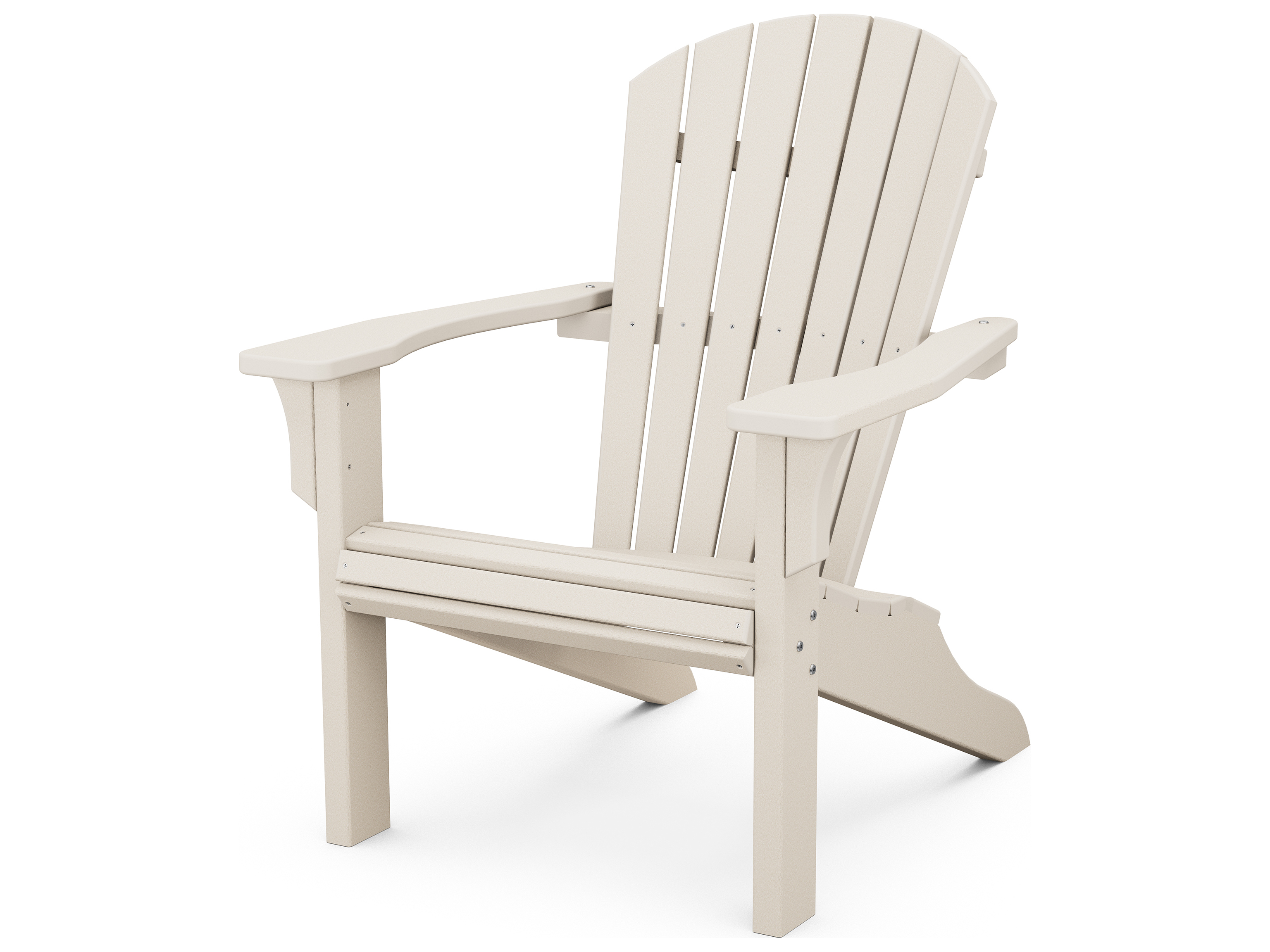 POLYWOOD® Seashell Recycled Plastic Adirondack Chair | SH22