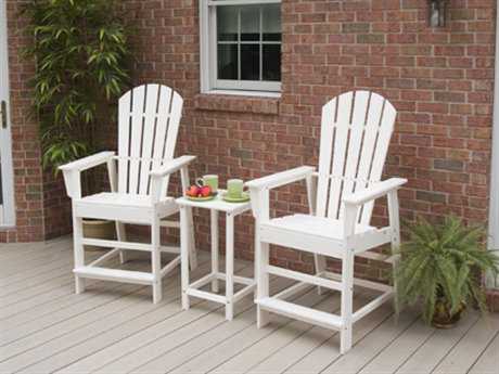 POLYWOOD® South Beach Recycled Plastic Counter Dining Set