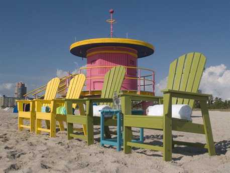 POLYWOOD® South Beach Recycled Plastic Lounge Set
