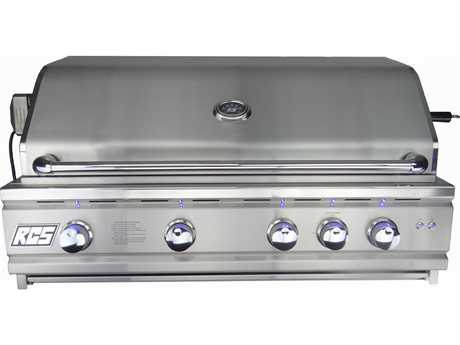 RCS 38 Cutlass Pro Series Grill Blue LED W/Rear Burner - Propane