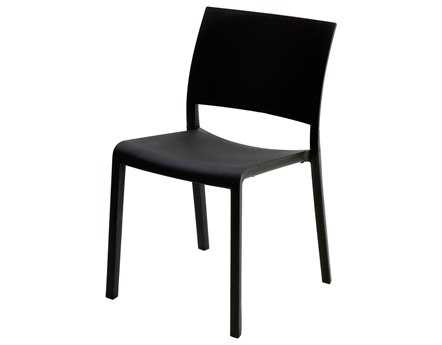 Resol Fiona Recycled Plastic Black Side Chair