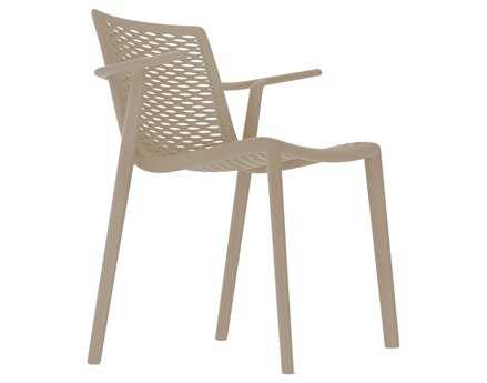 Resol Net Kat Recycled Plastic Sand Arm Chair