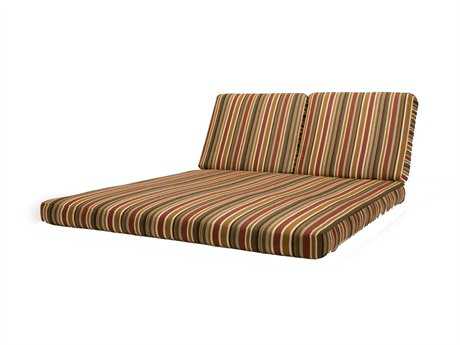 Caluco Chaise Seat & Back Double Patio Cushion