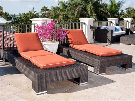 Source Outdoor Furniture King Wicker Lounge Set