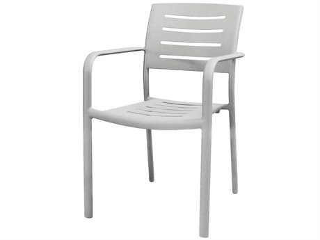Source Outdoor Furniture Adele Aluminum Dining Arm Chair