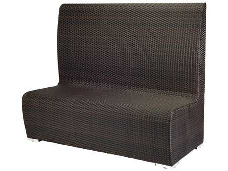 Source Outdoor Furniture Boca Dining Booth Highback Replacement Cushion