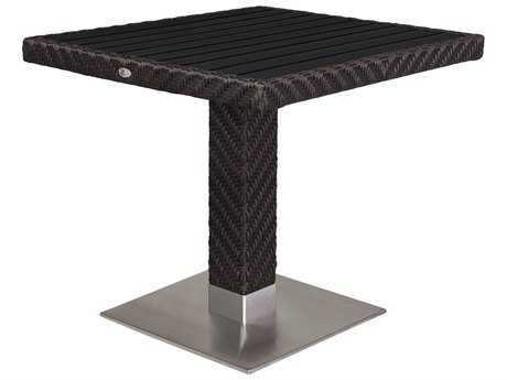 Source Outdoor Furniture Arizona Wicker 32 Square Dining Table