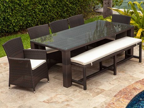 Source Outdoor Furniture St. Tropez Wicker Dining Set