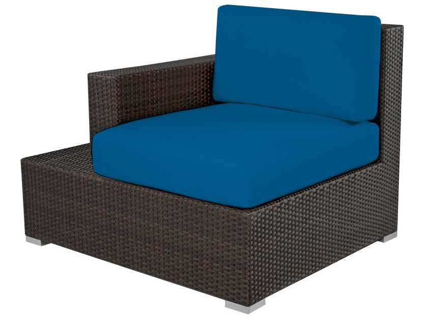 Source Outdoor Furniture Manhattan Wicker Sectional Lounge Set SO004