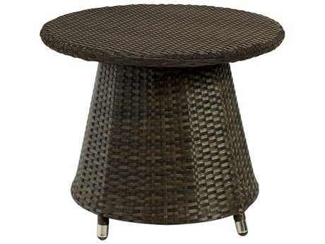 Source Outdoor Furniture Circa Wicker 24 Round Small Coffee Table