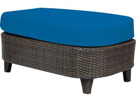 Source Outdoor Furniture Tahiti Wicker Rectangular Ottoman