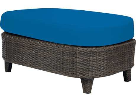 Source Outdoor Furniture Tahiti Wicker Rectangular Large Ottoman