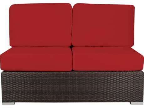 Source Outdoor Furniture Lucaya Armless Loveseat Replacement Cushion