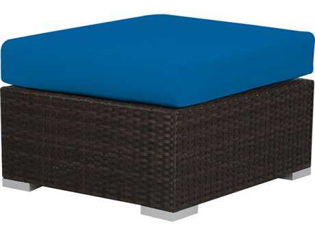 Source Outdoor Furniture Lucaya Wicker Ottoman Rectangular