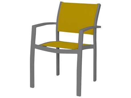 Source Outdoor Furniture Fusion Aluminum Dining Arm Chair