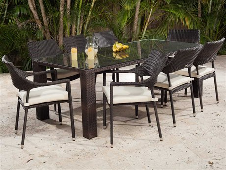 Source Outdoor Furniture Tuscanna Wicker Dining Set