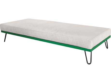 Source Outdoor Furniture Viceroy Aluminum Rectangular Large Ottoman