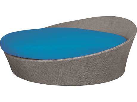 Source Outdoor Furniture Aqua Aluminum Large Daybed (Round)