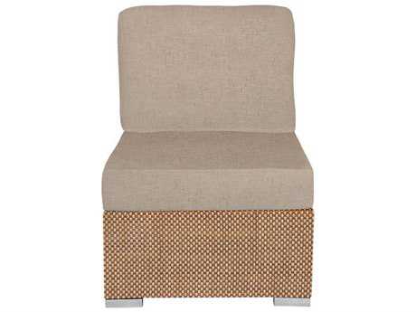 Source Outdoor Furniture Lucaya Upholstered Armless Chair Replacement Cushion