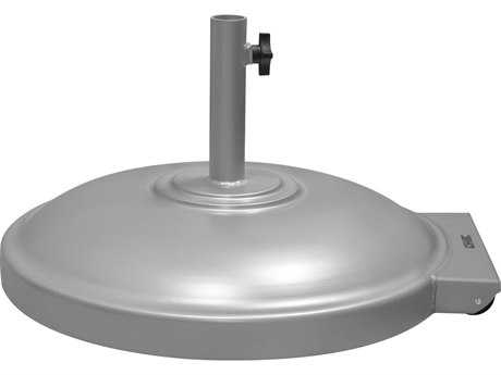 Source Outdoor Furniture Rio Aluminum 150 lb Free Standing Umbrella Base with Wheels