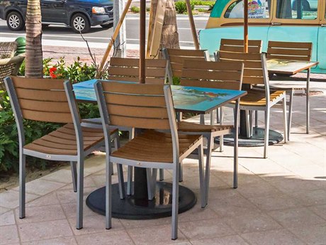Source Outdoor Furniture Vienna Aluminum Dining Set