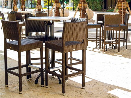 Source Outdoor Furniture Zen Wicker Bar Set