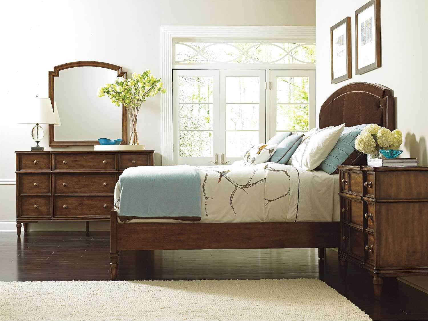 stanley oak bedroom furniture set