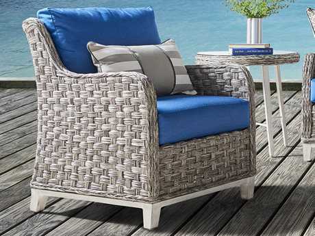 South Sea Rattan Patio Done Quick Grand Isle Wicker Lounge Chair