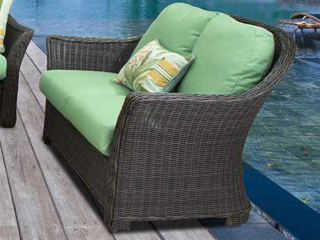 South Sea Rattan Fiji Wicker Loveseat