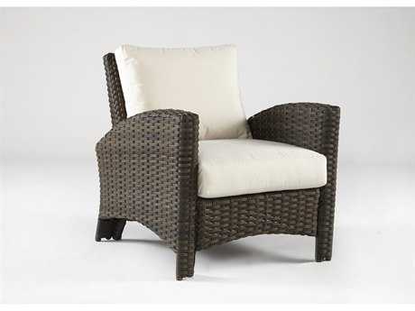 South Sea Rattan Patio Done Quick Panama Wicker Lounge Chair