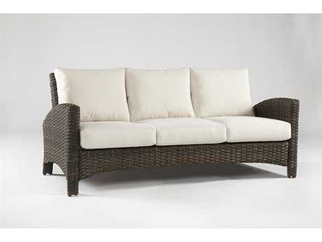 South Sea Rattan Patio Done Quick Panama Wicker Sofa