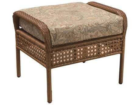 Suncoast Kona Wicker Cushion Ottoman