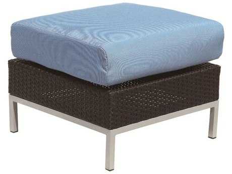 Suncoast Avenir Wicker Cushion Ottoman