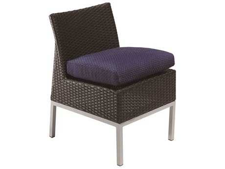 Suncoast Avenir Wicker Cushion Side Dining Chair